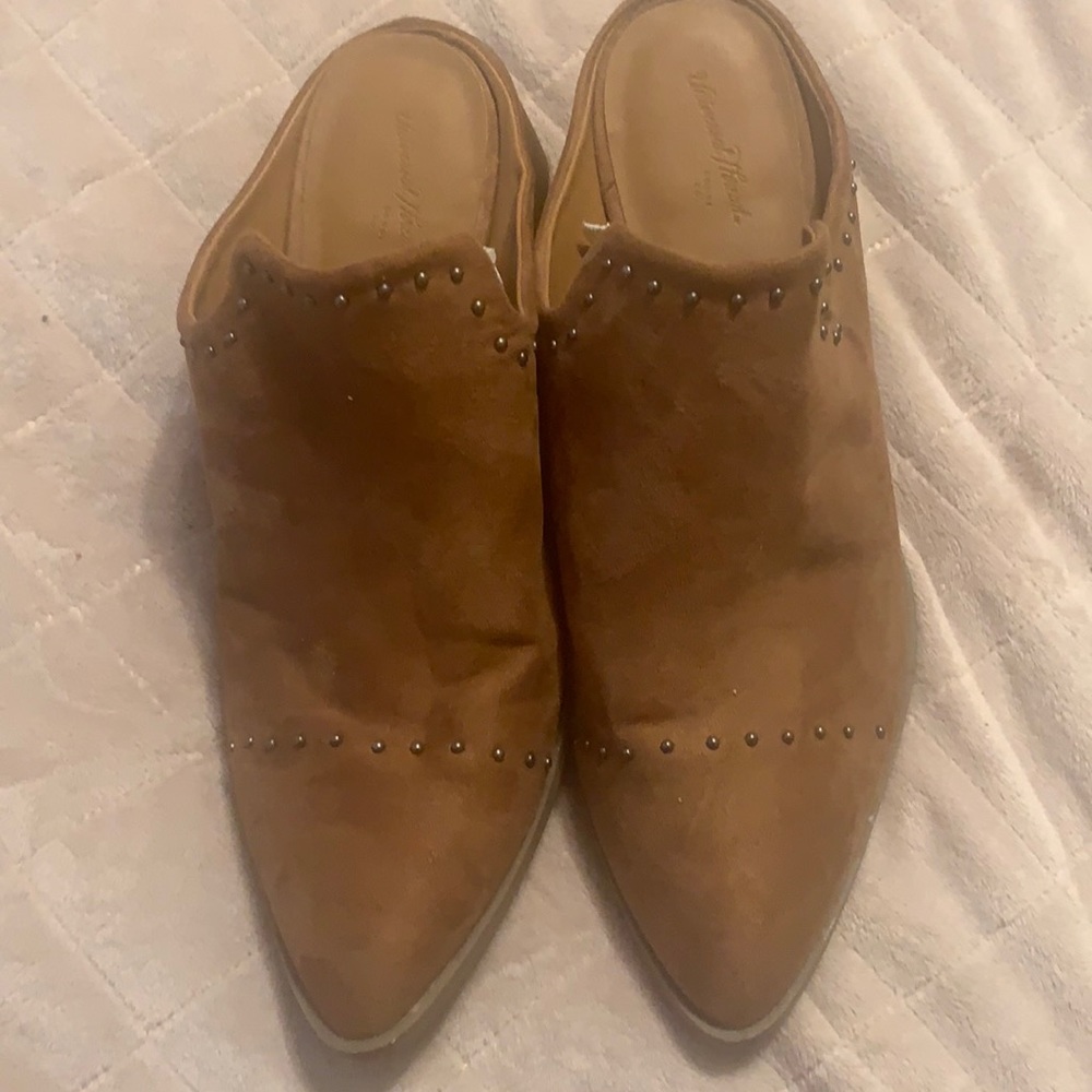 Suede style Mule boot